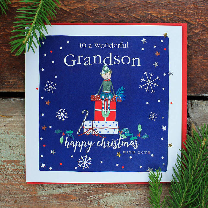 Christmas Card Verses for Grandson: Crafting Messages of Love - Gift Ideas