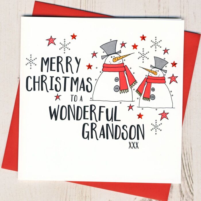 Christmas Card Verses for Grandson: Crafting Messages of Love - Gift Ideas