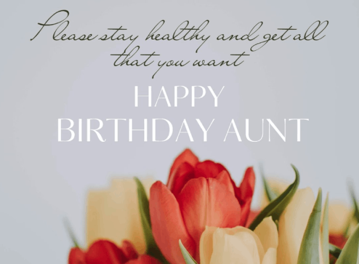 Top 50 Unique And Heartwarming Happy Birthday To Aunt Wishes